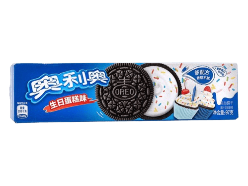 Oreo Birthday Cake Cookies (Japan)